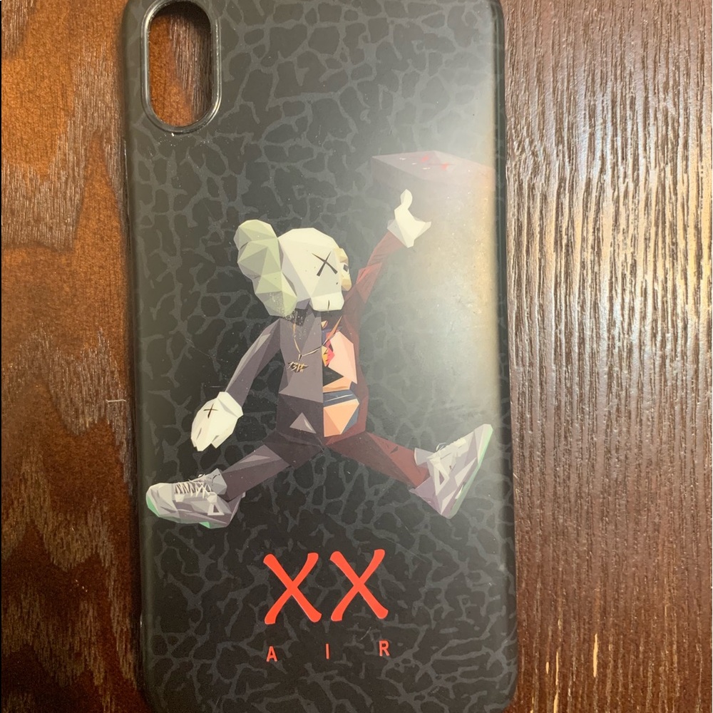 Black Kaws Case for iPhone XS Max